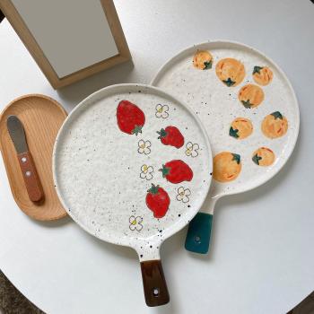 Großhandel B2B Pizzapfanne aus Keramik platte Servierplatte Keramisch 9zoll